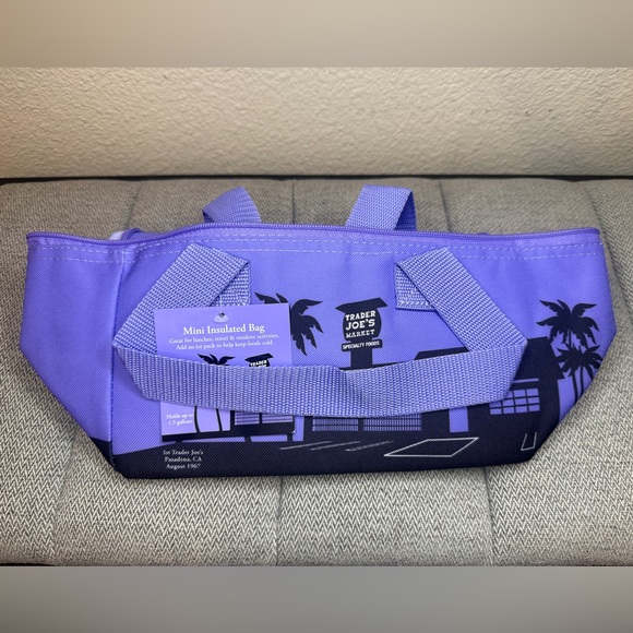 Trader Joe’s Mini Insulated Cooler Bags — Pink, Purple, and Teal (3 Total) - Picture 9 of 10
